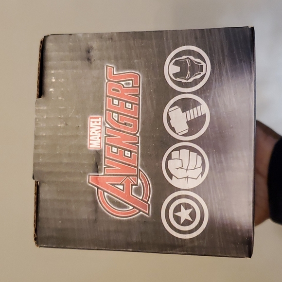 🖤 Marvel Avengers BLACK PANTHER GLASS - 6IN - BRAND NEW - Picture 2 of 13